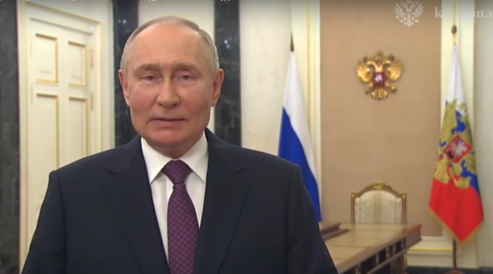 Видеообращение президента России к выпускникам